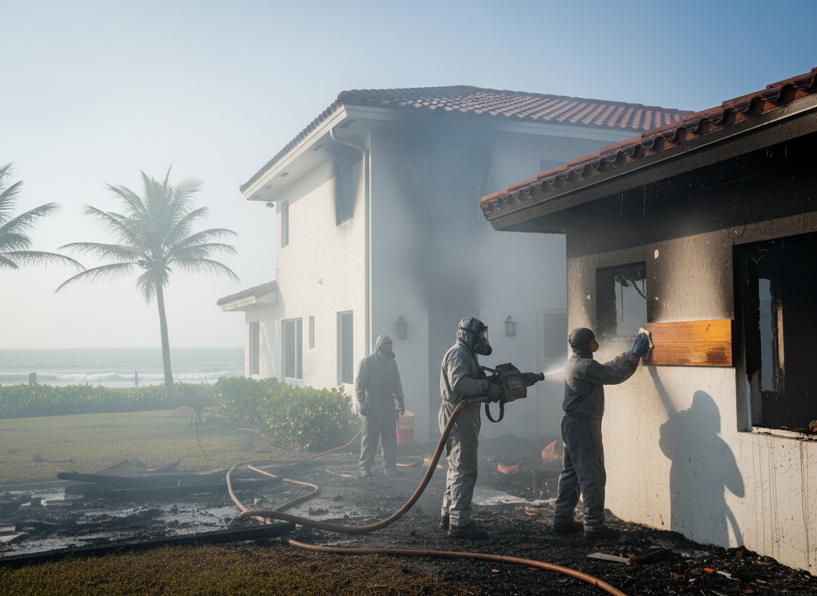 How Coastal Humidity Affects Smoke Damage Cleanup in Surfside