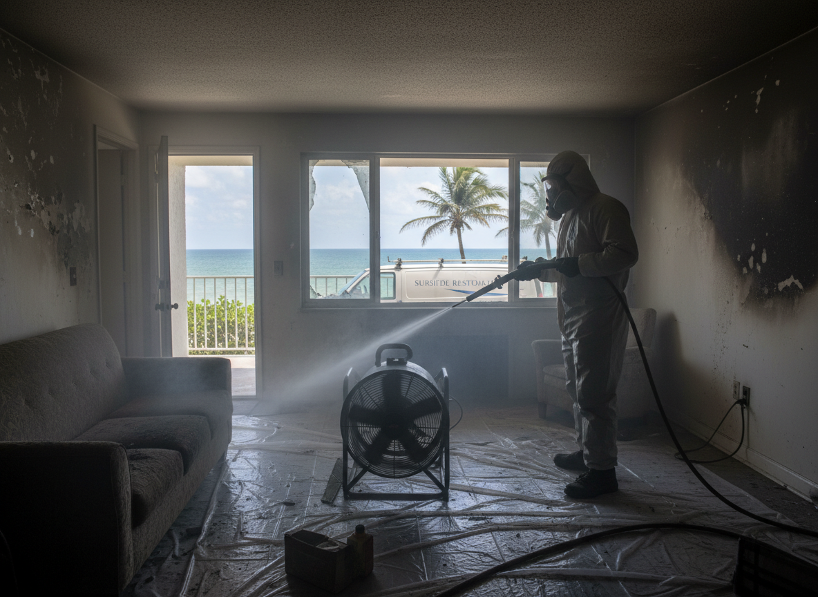 Odor Removal After Fire in Surfside, CA