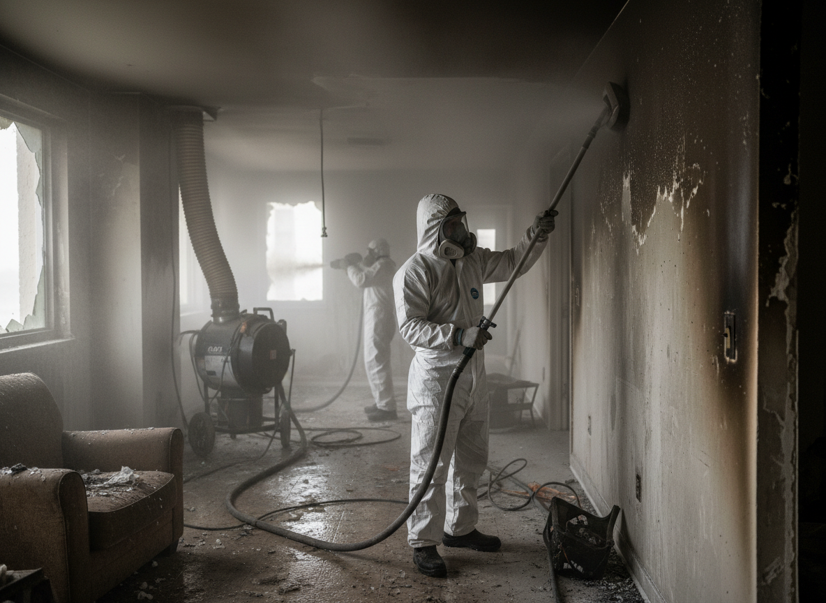 Fire Damage Restoration in Long Beach