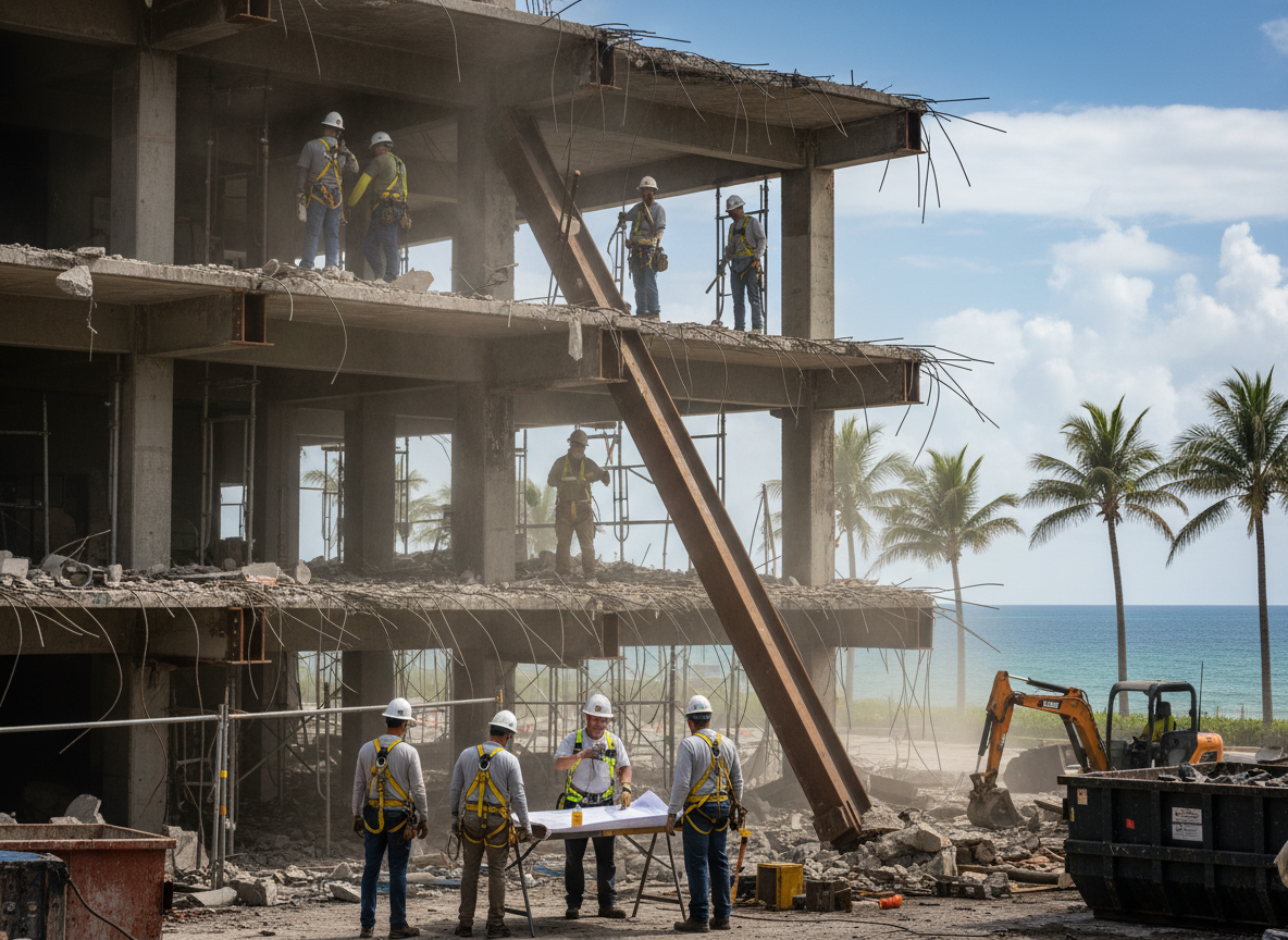 Structural Repair After Fire in Surfside, CA